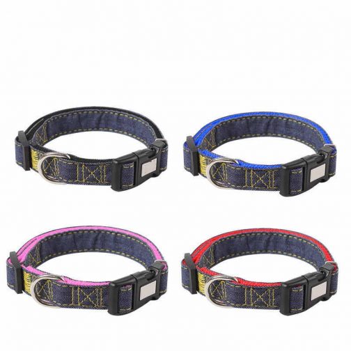 Denim Pet Leash  Sewn Cloth  Wear-resistant Chest Strap - Image 3