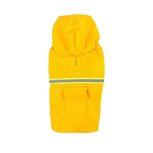 Dog Raincoat,Waterproof Dog Rain Jacket With Safety Reflective Stripe,Hooded Slicker Dachshund Doggy Dog Poncho With Leash For Dogs And Puppies - Image 3